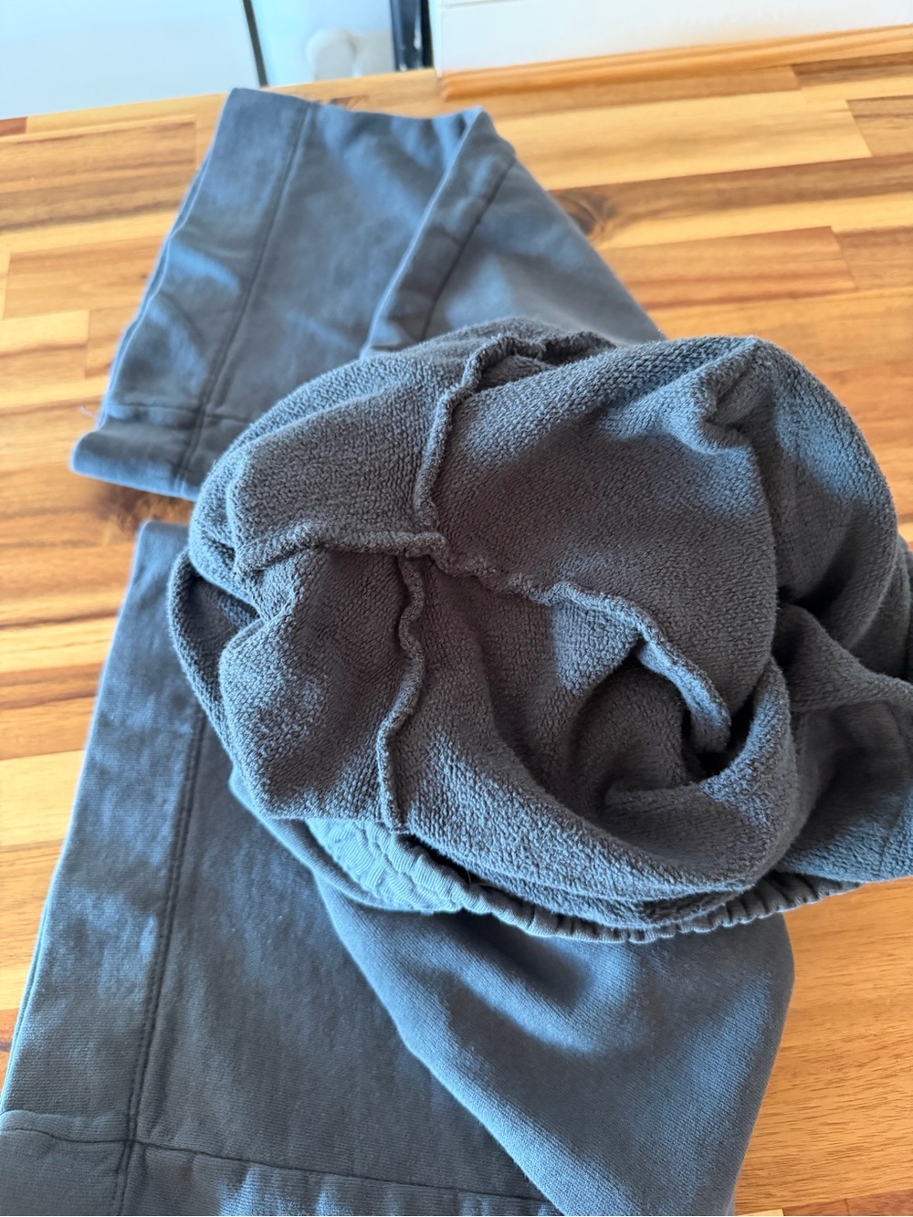 MATE Organic Fleece Wide Leg Pant - blue grey - Picture 15 of 16